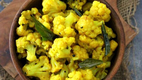 CAULIFLOWER PEPPER PORIYAL