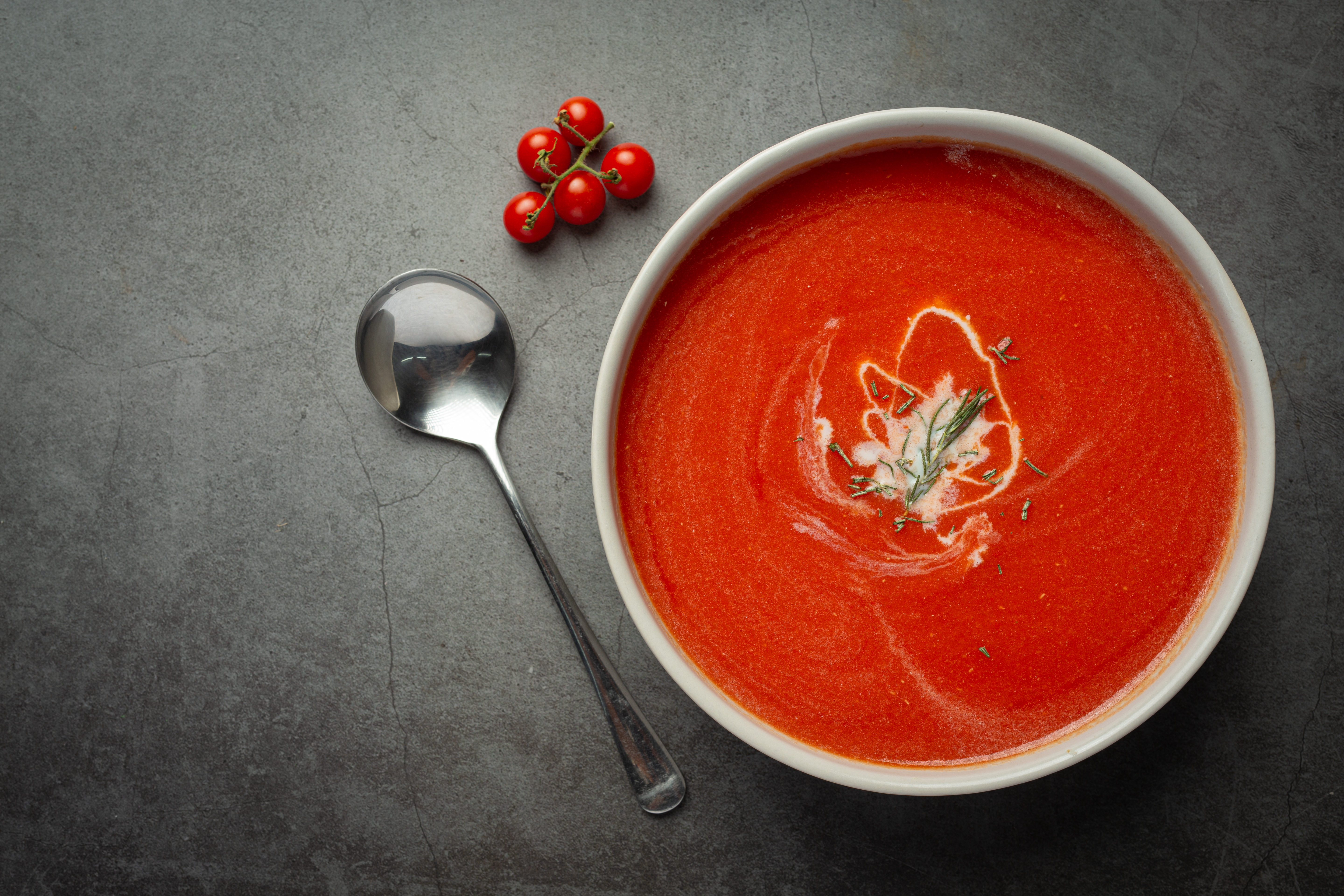 Tomato Paneer Soup