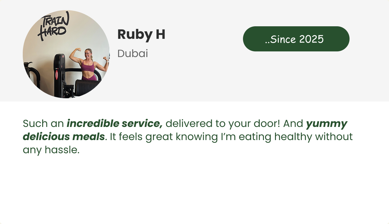 Freshly Meals  | Testimonials