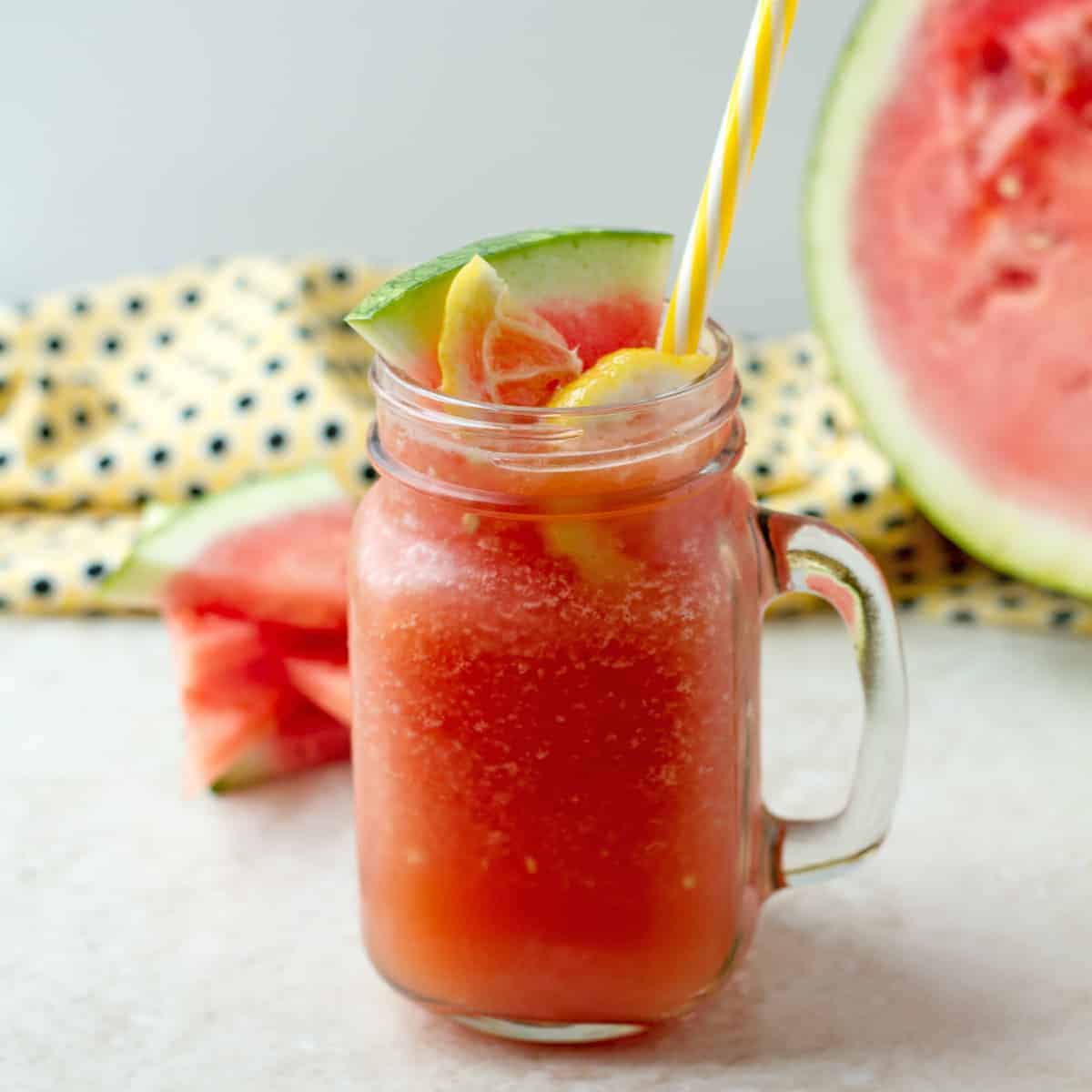 Water melon and orange squash