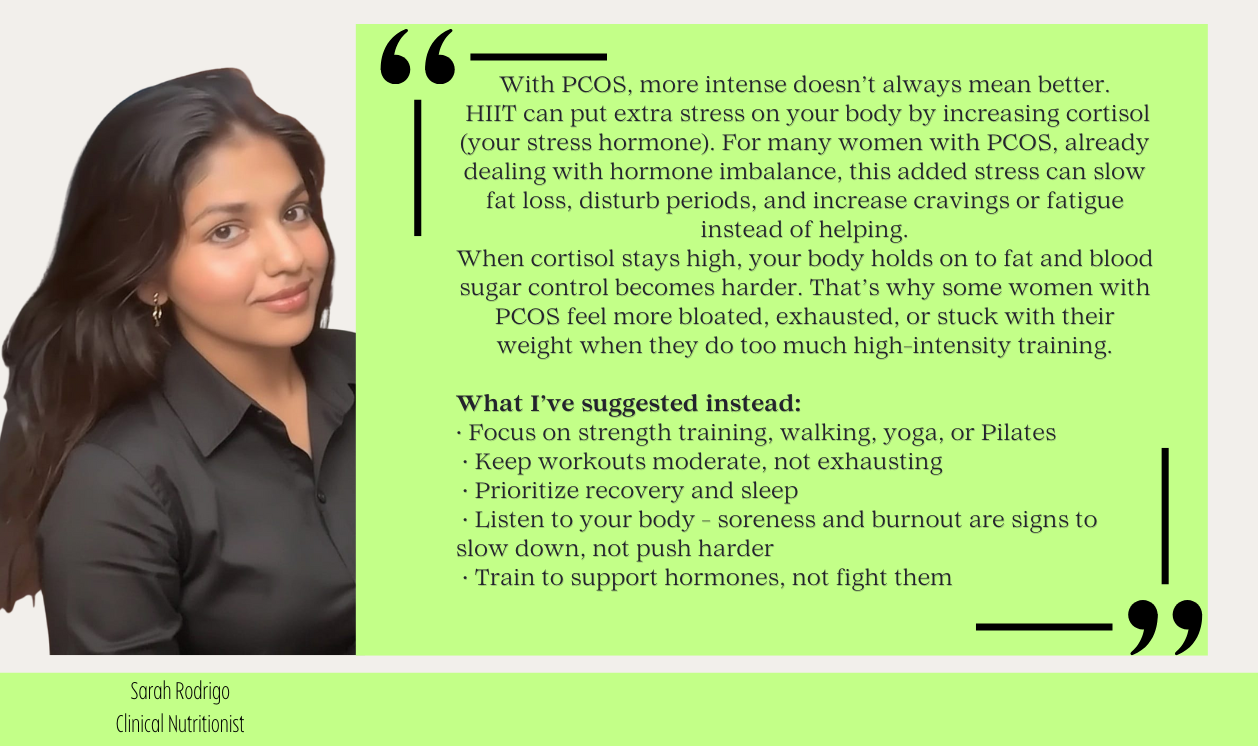 PCOS and HIIT