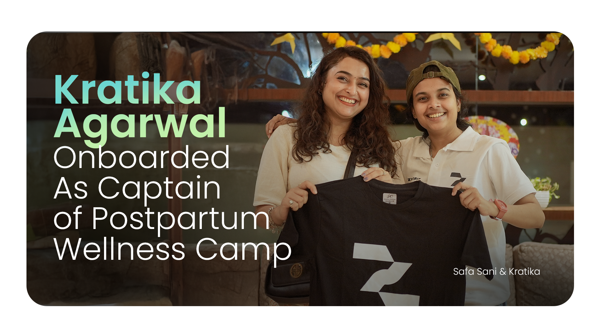 Kratika Agarwal Onboarded! For Postpartum Wellness Camp